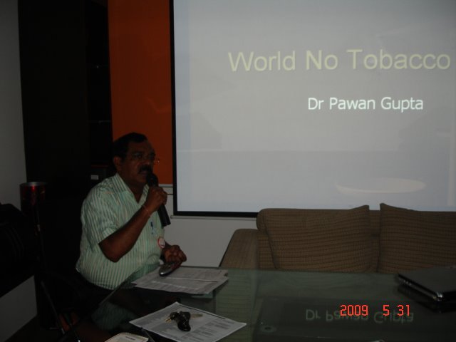 World No Tobacco Day – I CAN WIN 2009 Faridabad