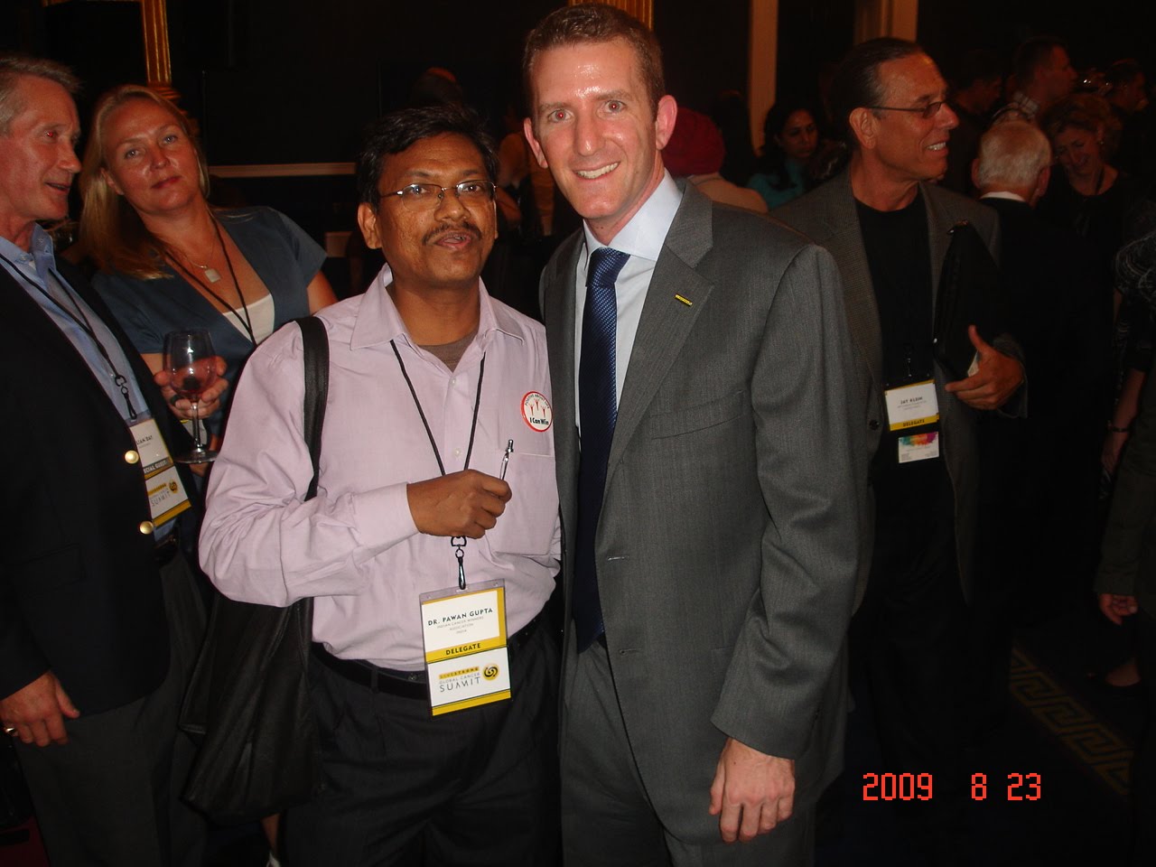 Delegate Livestrong Global Cancer Summit, Dublin Day 23.8.09