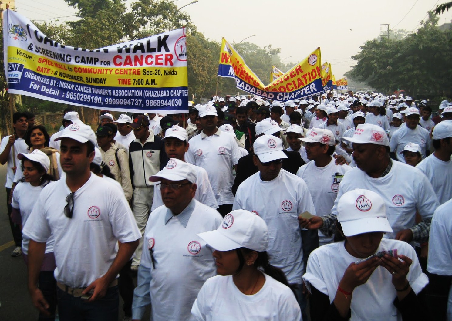 I CAN WIN walk and screening program a grand success