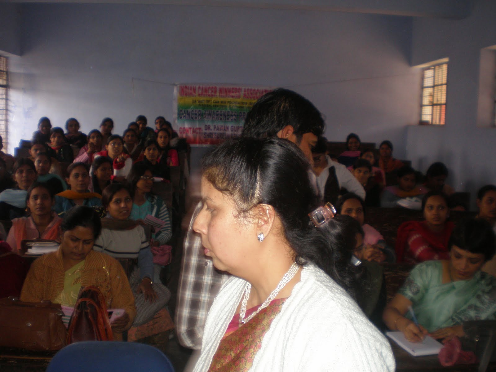 Win over Breast Cancer Workshop at Palwal 24th Nov 2009