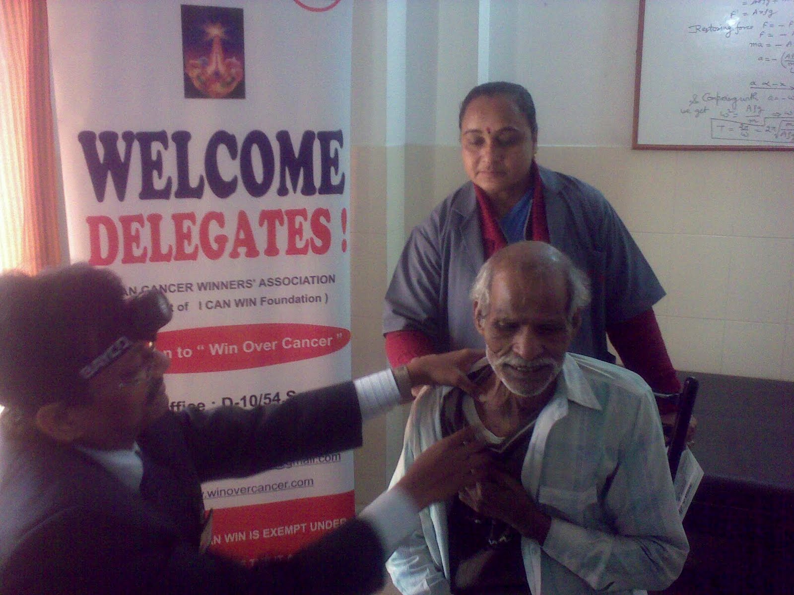 I CAN WIN – POSITIVE ABOUT LIFE Camp and Workshop at ASHADEEP Hospital Moradabad Jan.20.2010