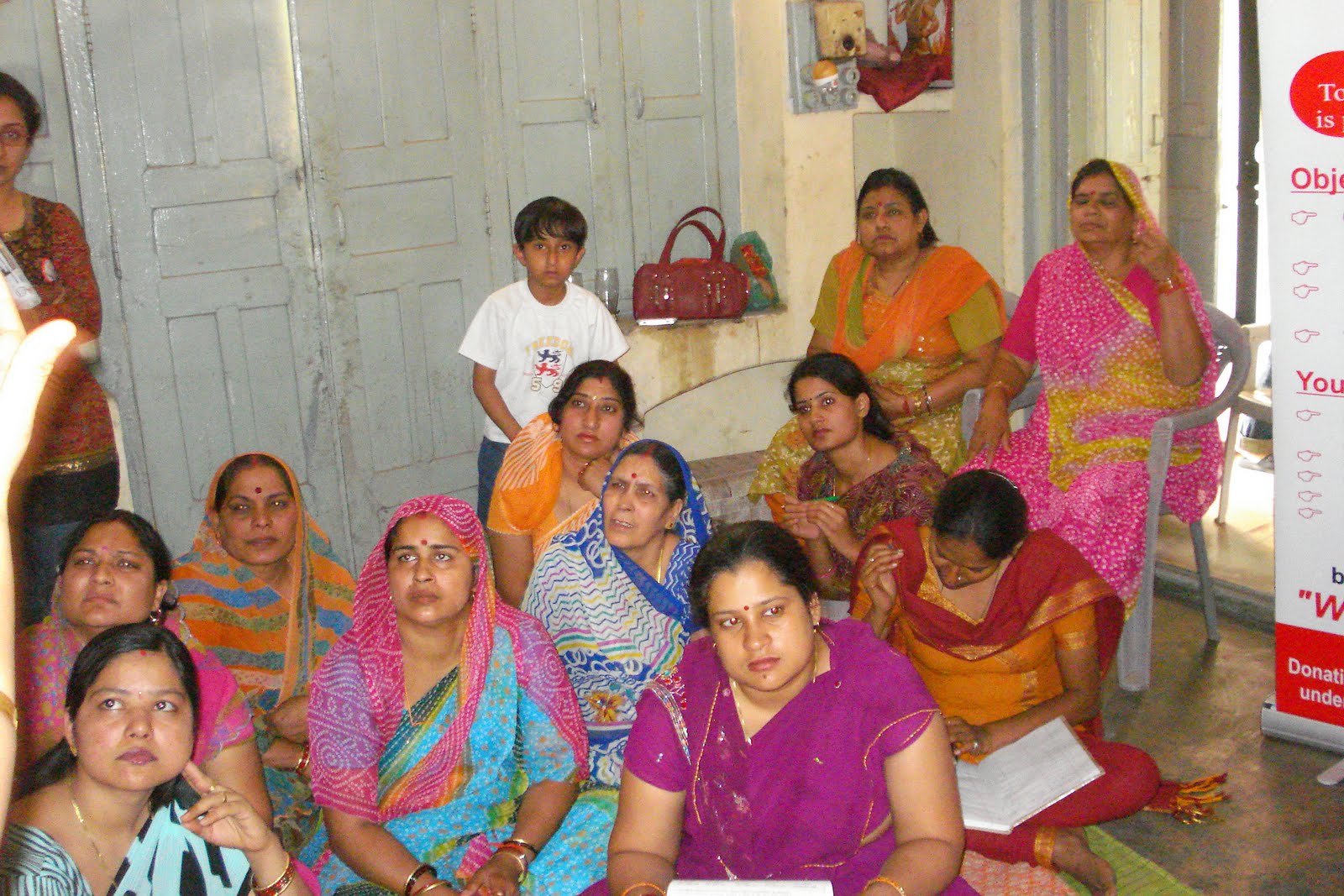 Win over cancer workshop at Chandawali, Faridabad 21.3.2010