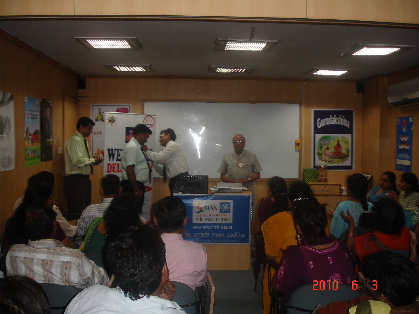 Win over Cancer awareness at Max New York insurance Ghaziabad 6.3.2010