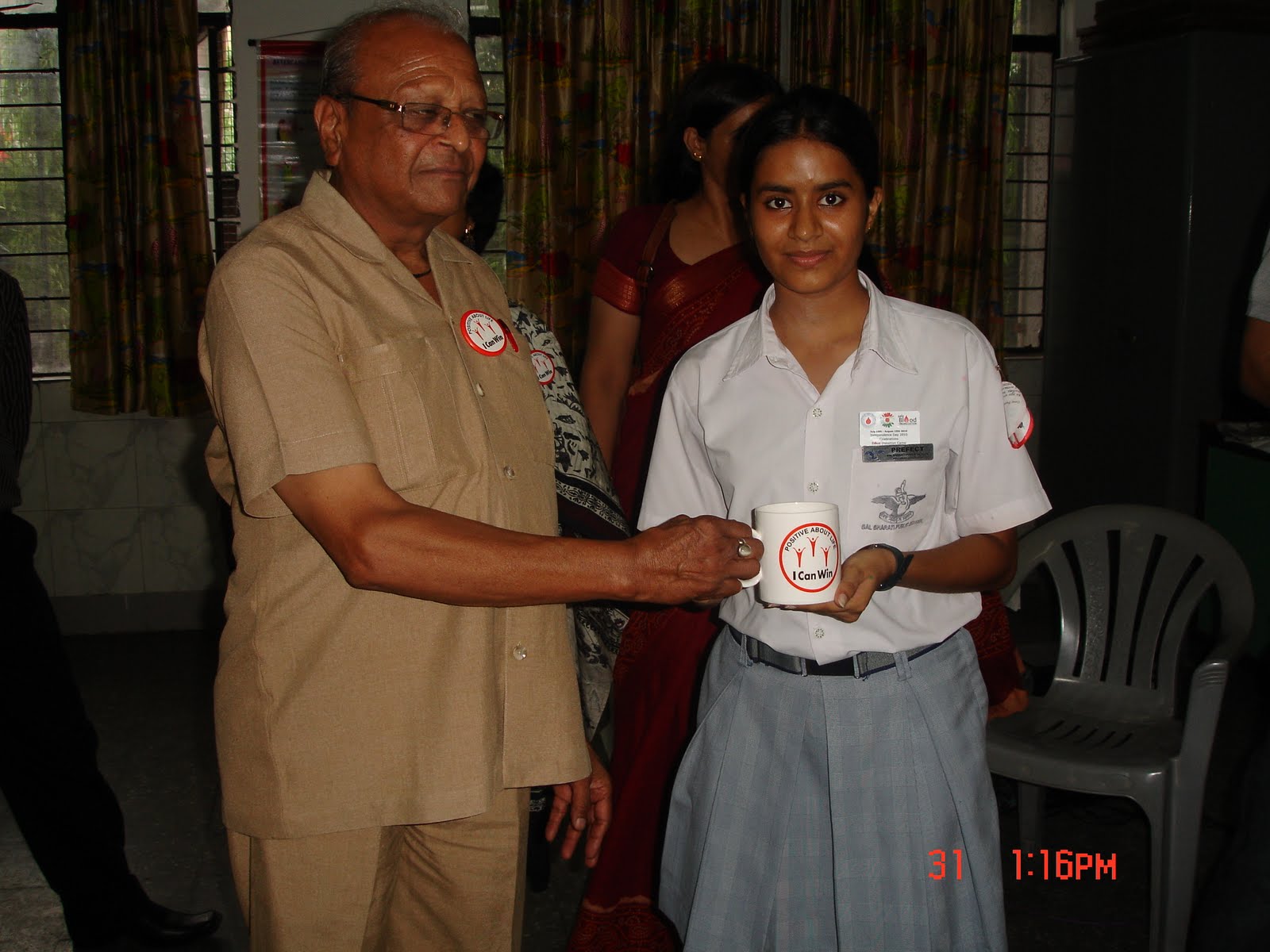 Health Club at Annual day at Bal Bharati School, BrijVihar 31.7.2010