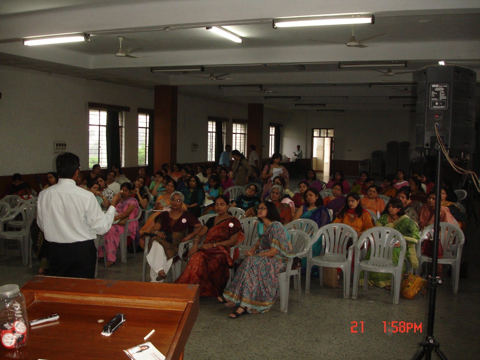 “Win over Cancer” Women cancer awareness program at Bal Bharati School, Brij Bihar, Ghaziabad 21.8.2010