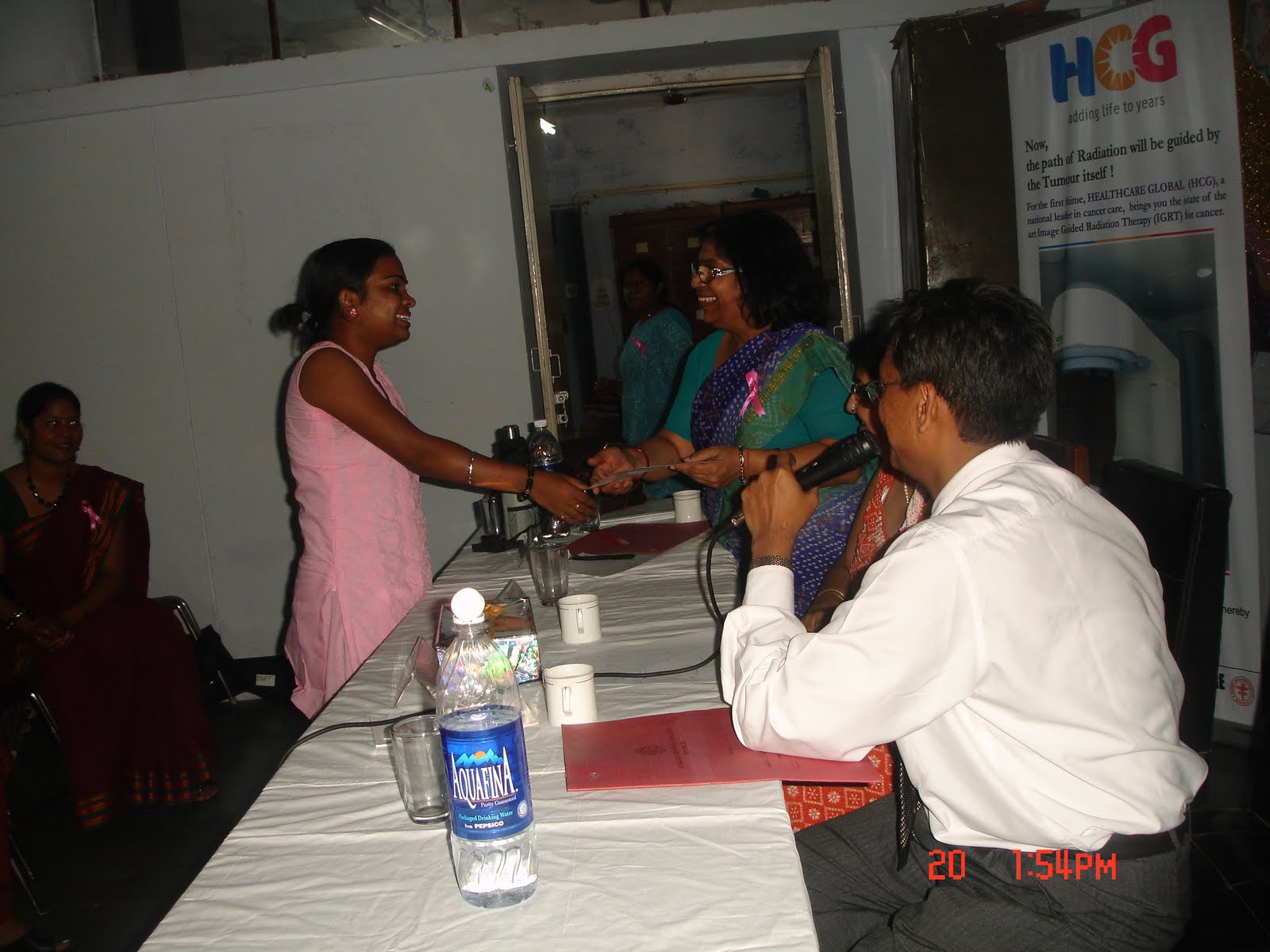 WIN OVER CANCER at Commerce department of Janki Devi College, Delhi on 20th October 2010