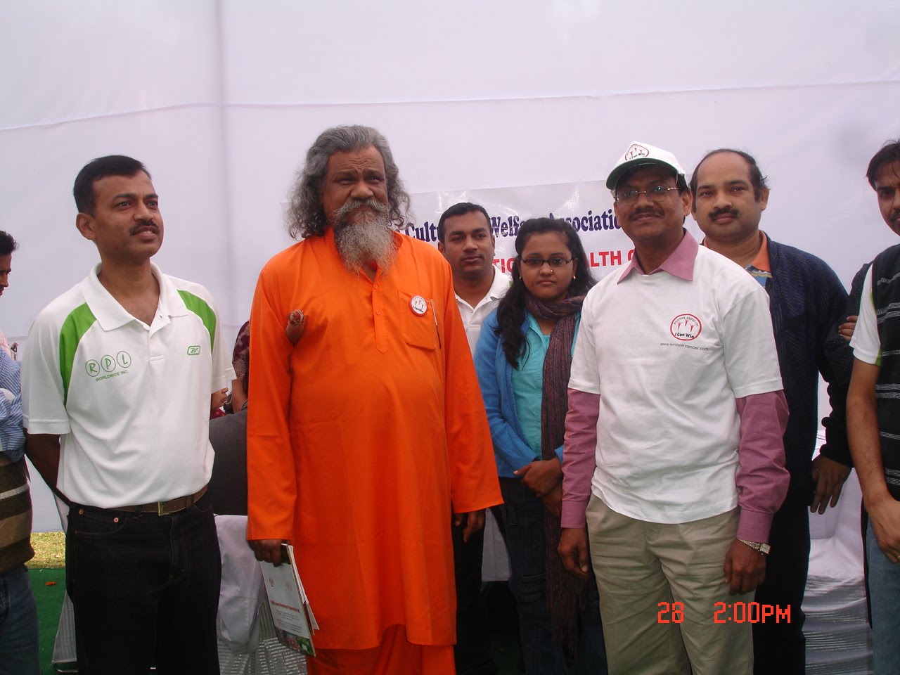 WIN OVER CANCER with Oriya Cultural and Welfare Association 28.11.2010