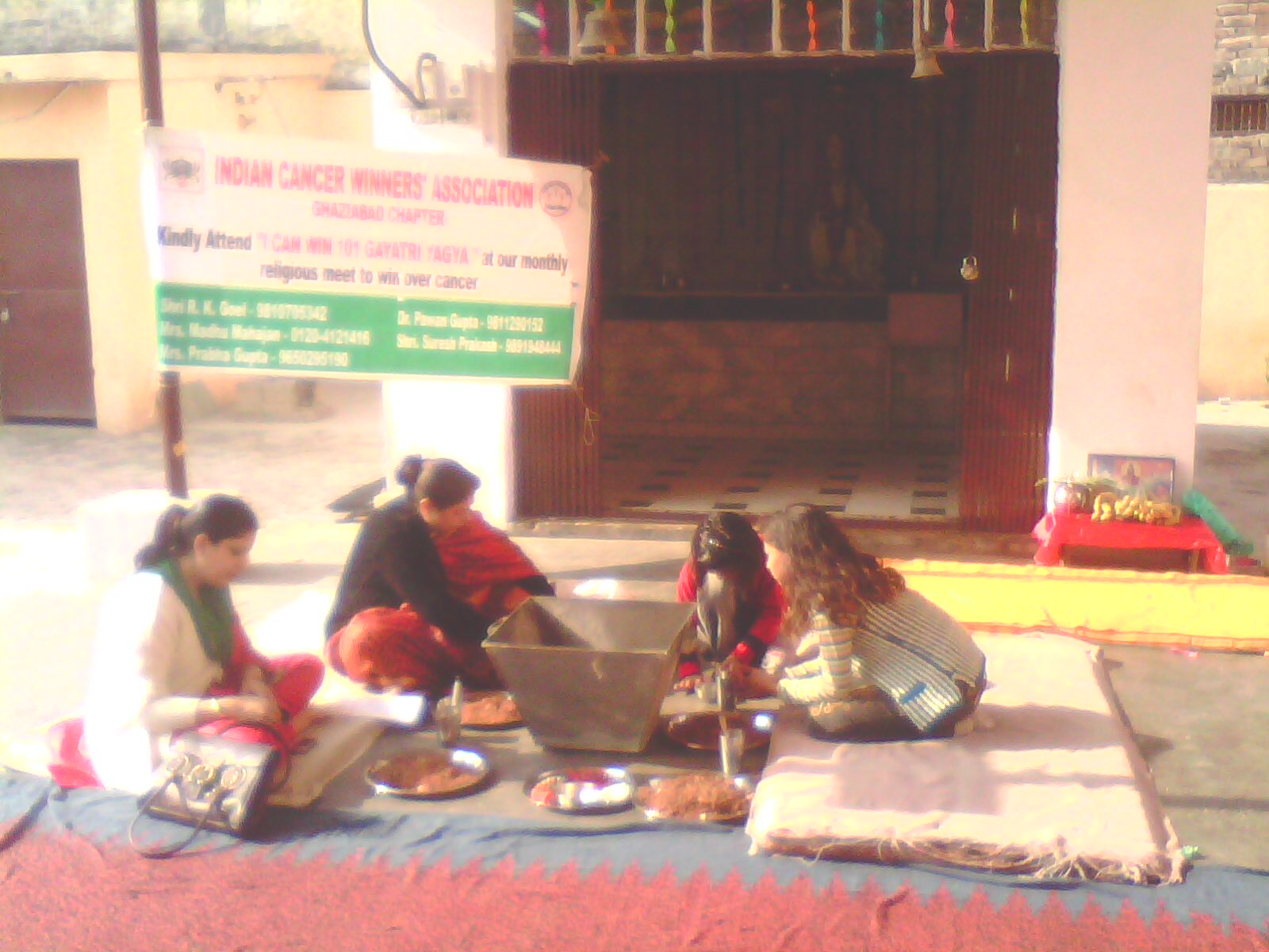 ‘I CAN WIN’ Gayatri Havan to win over cancer – Ghaziabad 6.2.2011