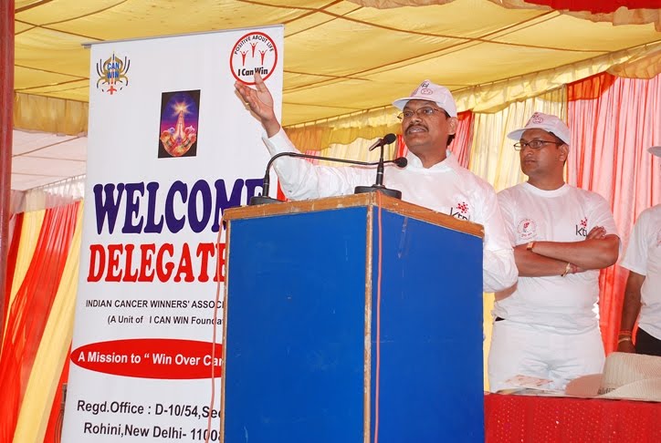 I CAN WIN OVER CANCER WALK at FARIDABAD on 27th MARCH 2011