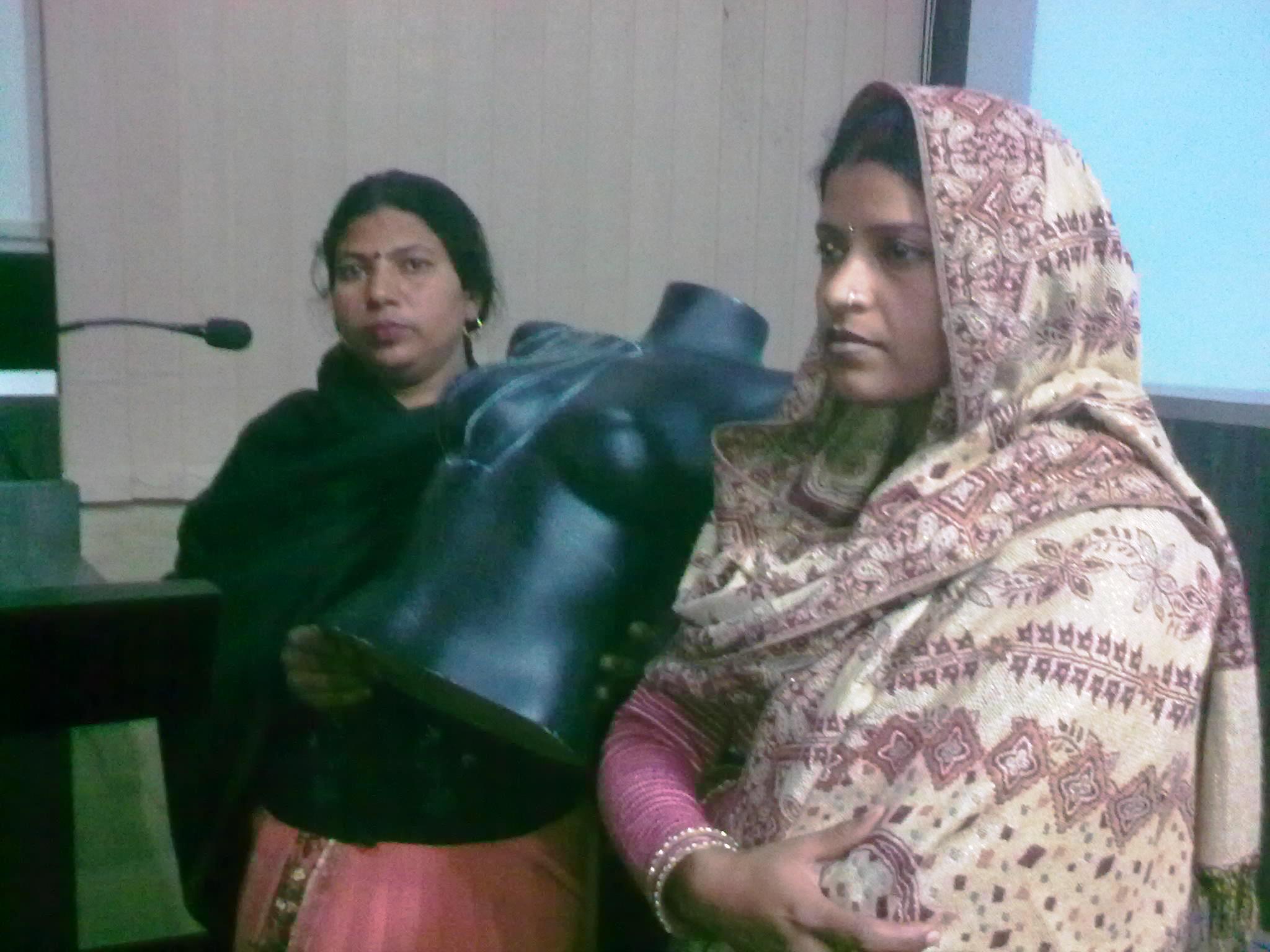 Breast Examination Training for ASHAs and Anganwadi Workers
