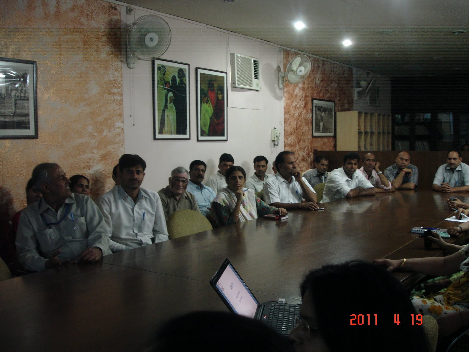 Win over cancer workshop at CWC, Nanakpura 19.4.2011