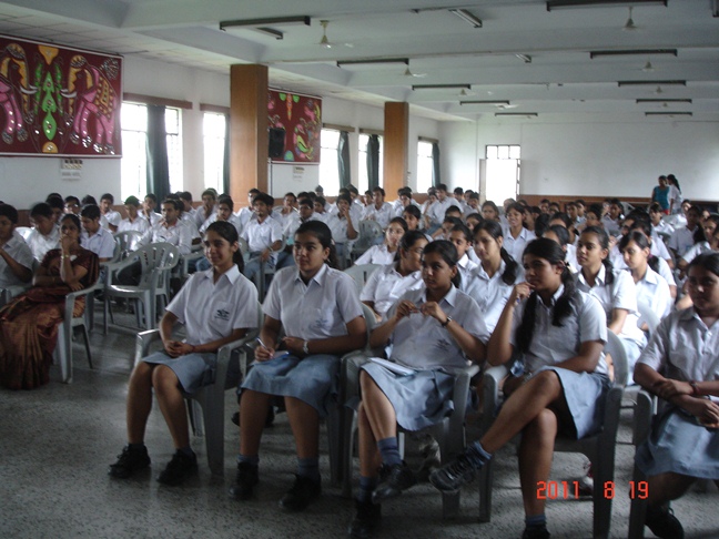 Aware When Young – Cancer Awareness Program at Bal Bharti School on August 19 2011