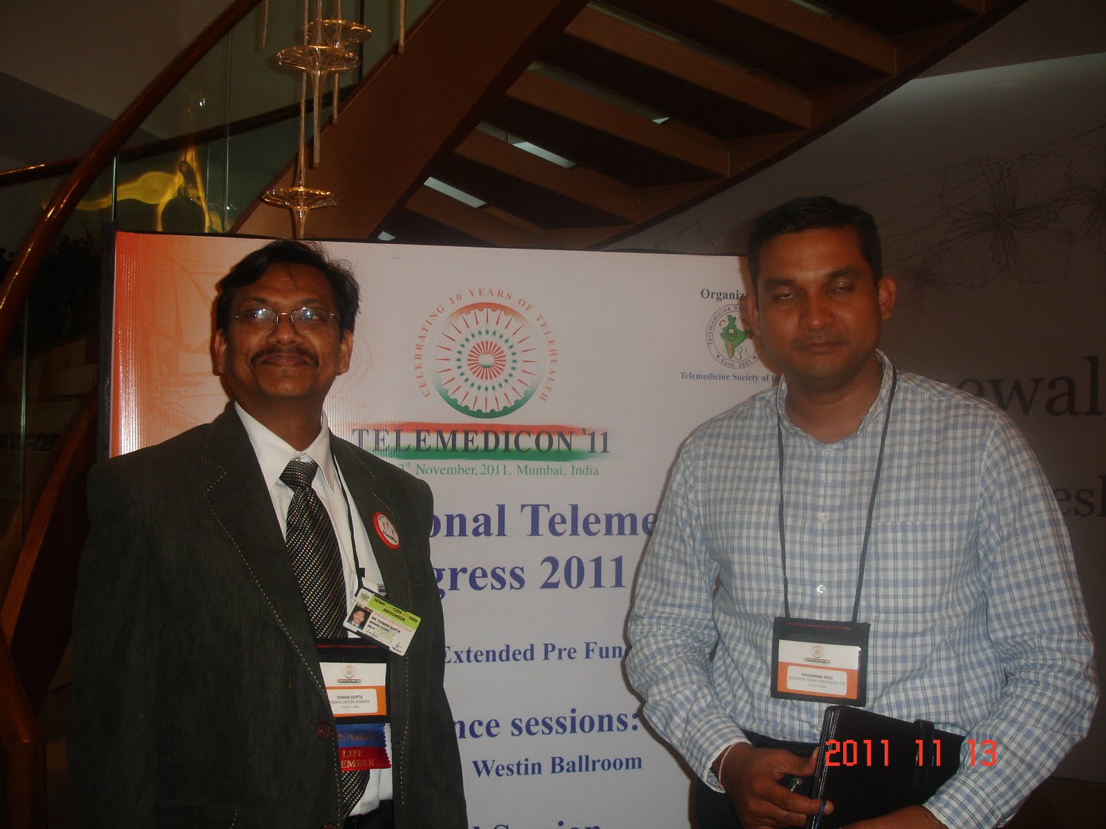 Telemedicine Society of India. TELEMEDICON 2011 Mumbai Nov 11 to 13th