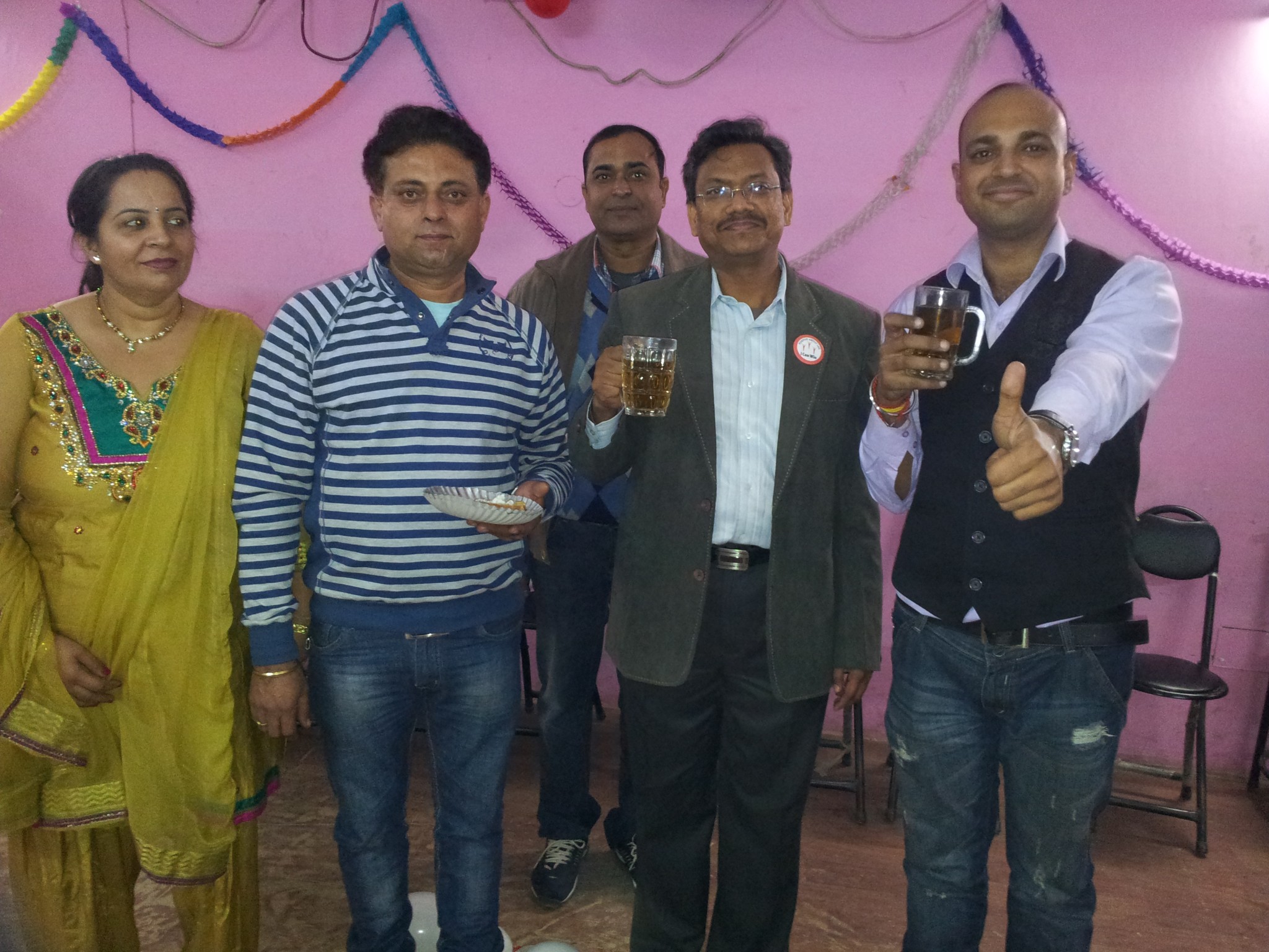 Dr Pawan Gupta invited to Herbalife health Hub, sec 28, Faridabad