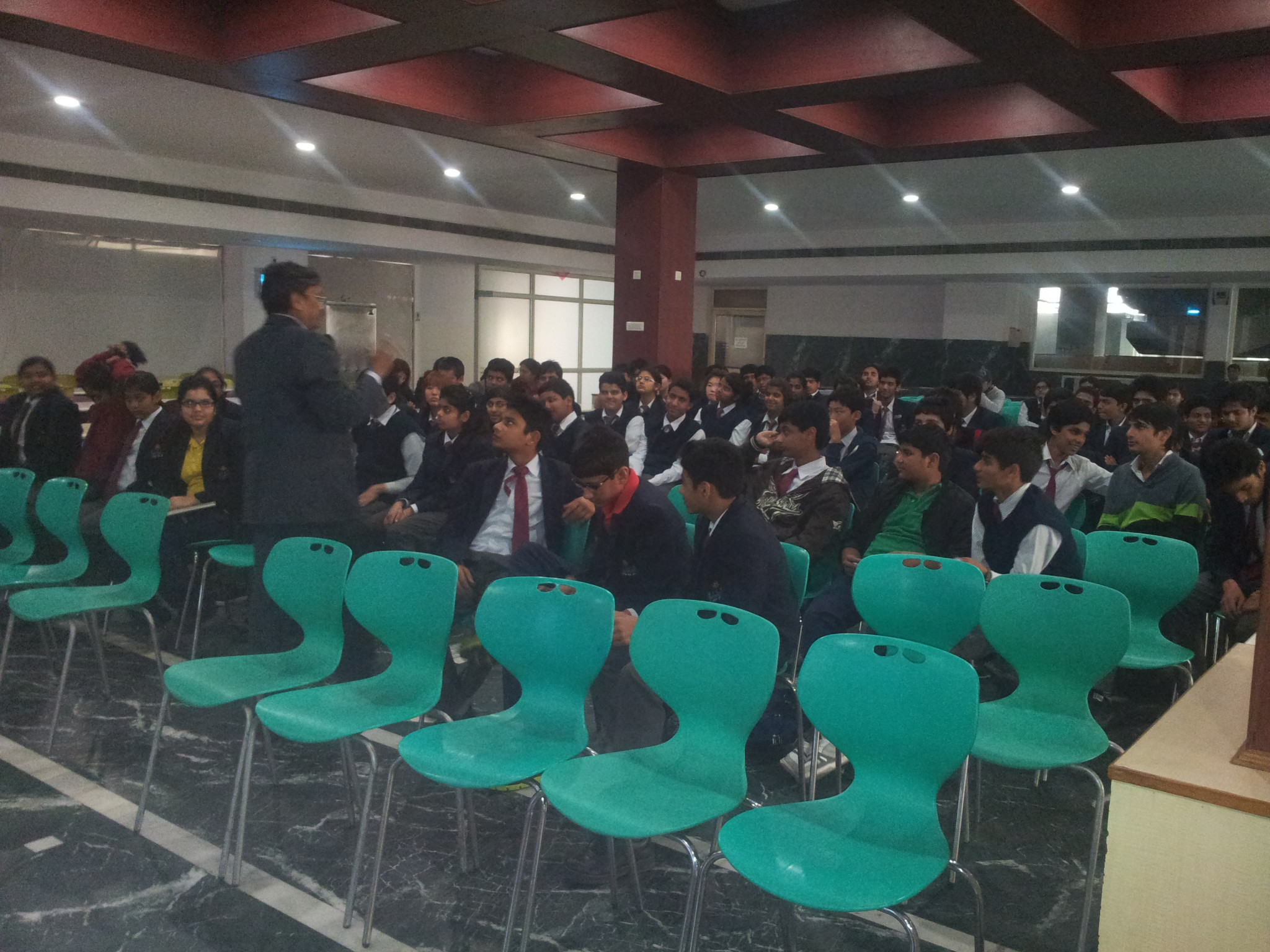 2012.02.01 Aware When Young, I CAN WIN Association – Faridabad Chapter Organised Cancer Awareness Workshop for the Young at Vidya Sanskar International School, Faridabad.