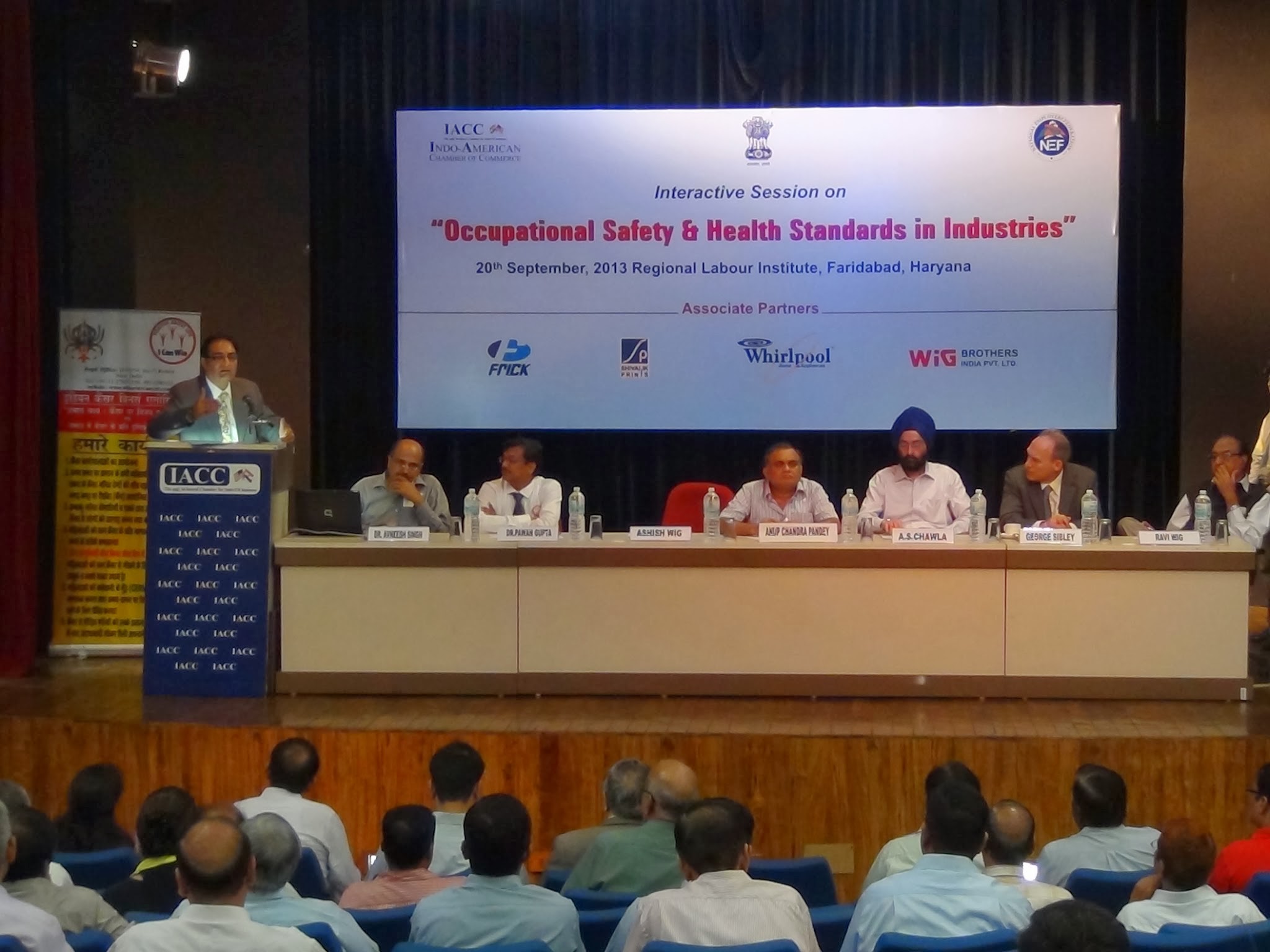 Need to Make Work Place Tobacco Free at Regional Labour Institute, Faridabad 20.9.2013