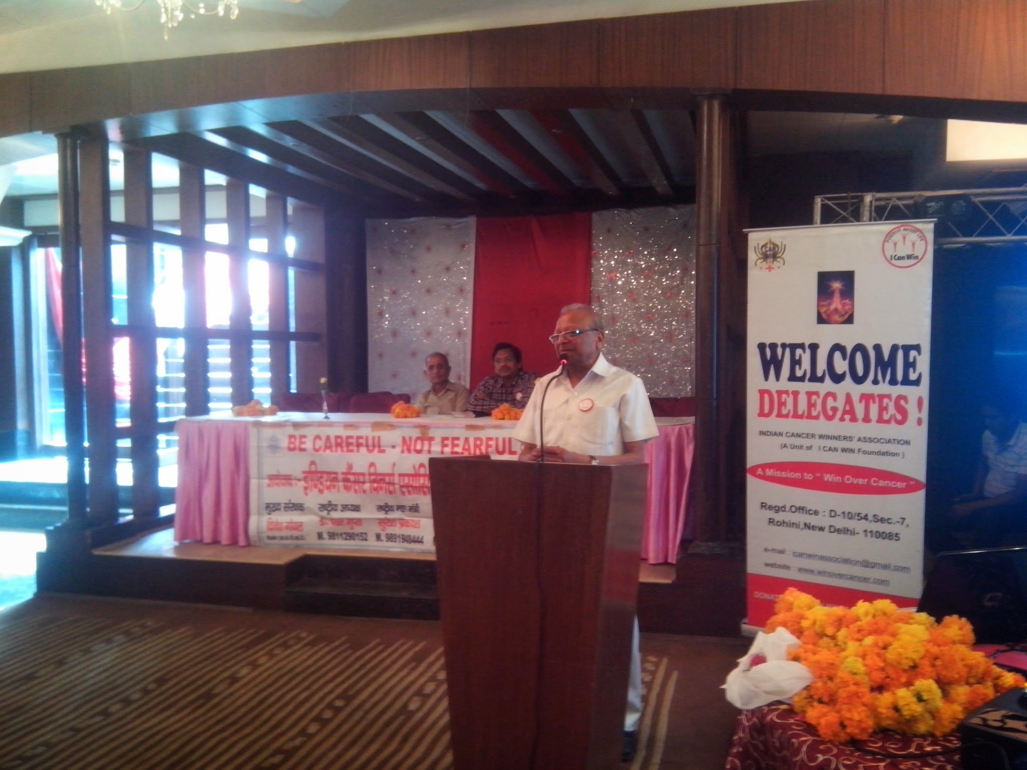 2014.04.26 I CAN WIN – Cancer Awareness Programme at Hotel Millenium, Faridabad