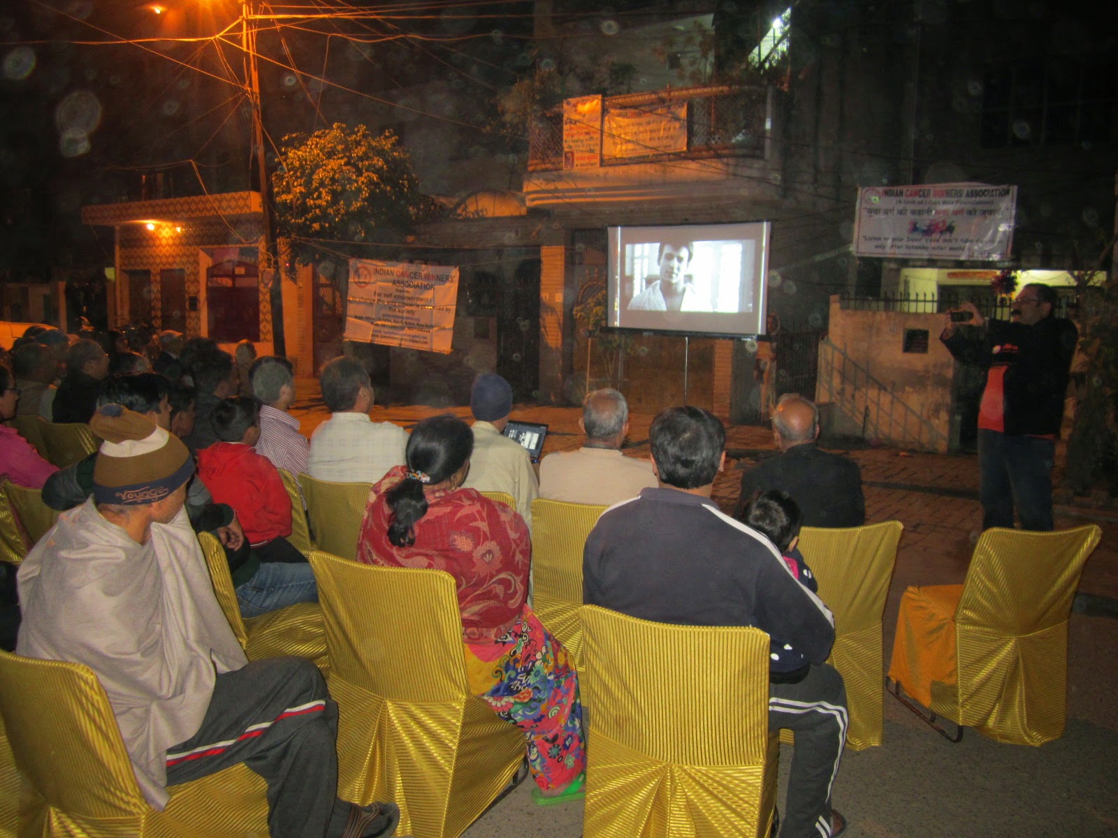 Rural – WIN OVER CANCER Mission by I CAN WIN Faridabad on 7.12.2014
