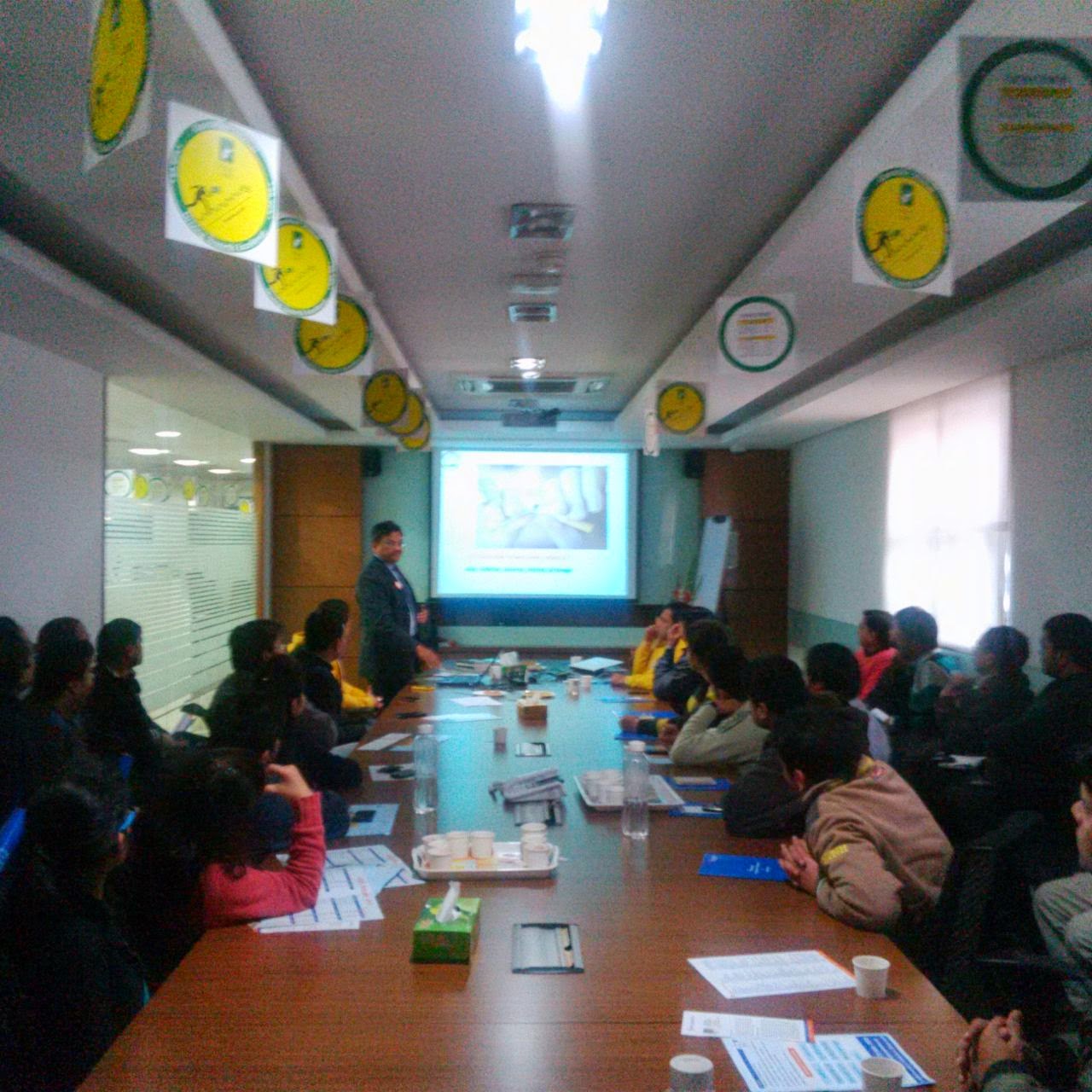 WIN OVER TOBACCO at Indus Tower on 16.1.2015