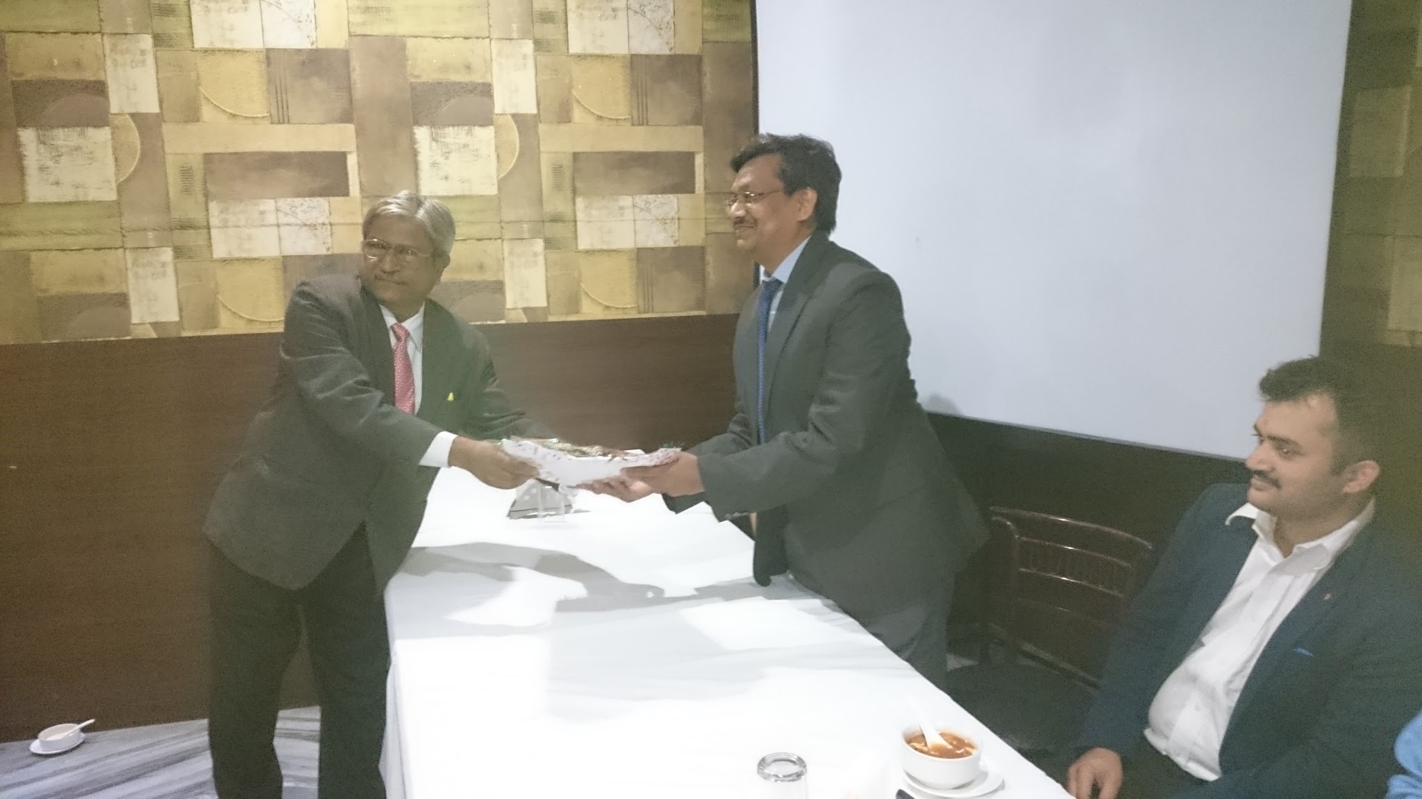 Interaction with Doctors at Lalitpur 2015-11-22 on WIN OVER CANCER AND TOBACCO by Dr Pawan Gupta
