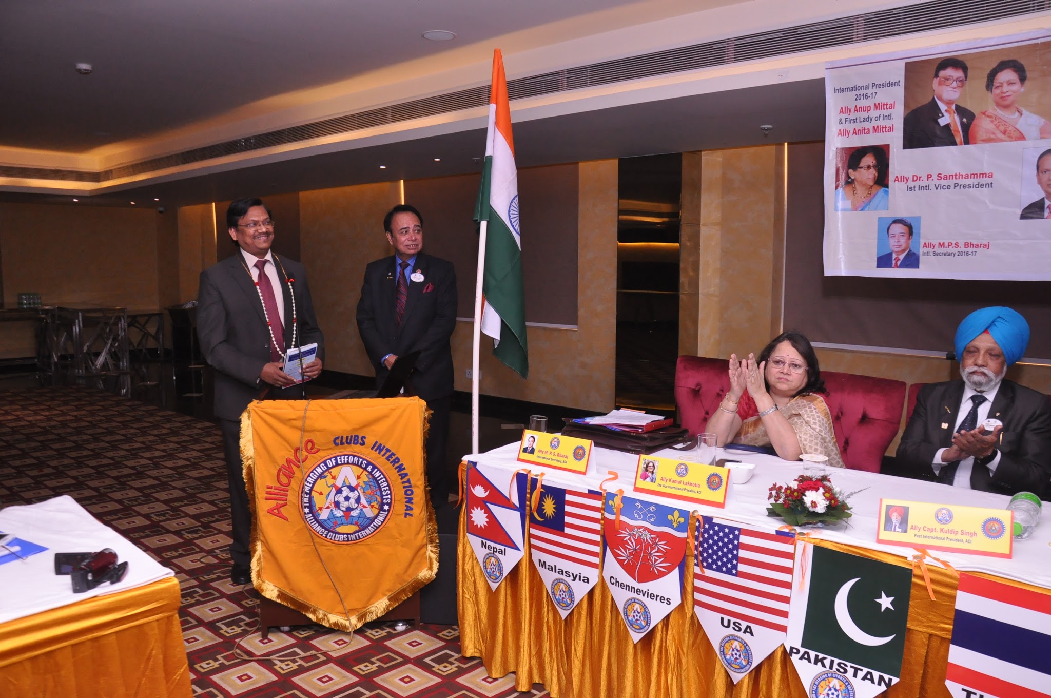 Alliance Club International Board Meeting on 13.3.2016