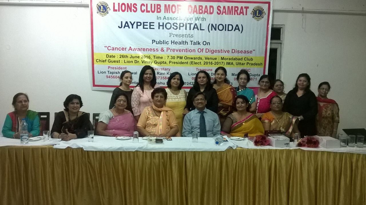 Win Over Cancer and Tobacco at Moradabad by Dr Pawan Gupta