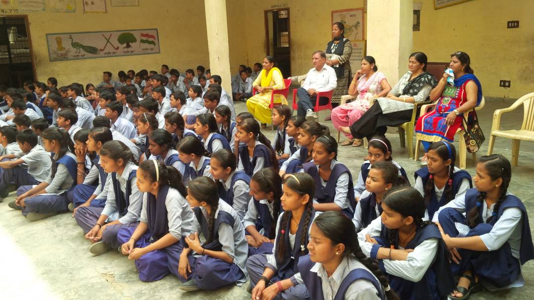 Save the youth campaign at govt school sukhrali