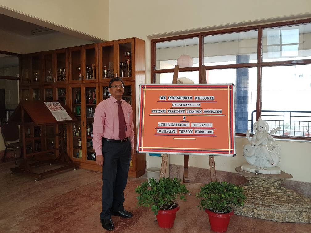 SAVE THE YOUTH WIN OVER TOBACCO at DPS INDIRAPURAM 25.5.2017