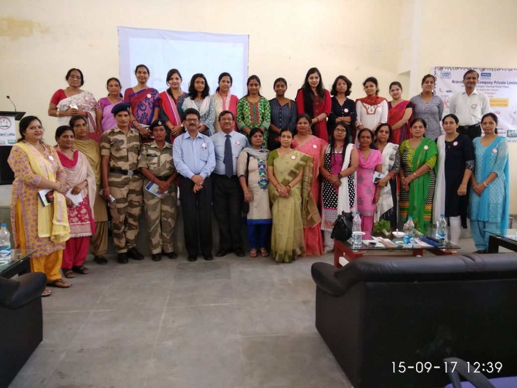 COMMON HEALTH MISTAKES MADE BY WOMEN Workshop at APCPL Jajjar 15-9-2017
