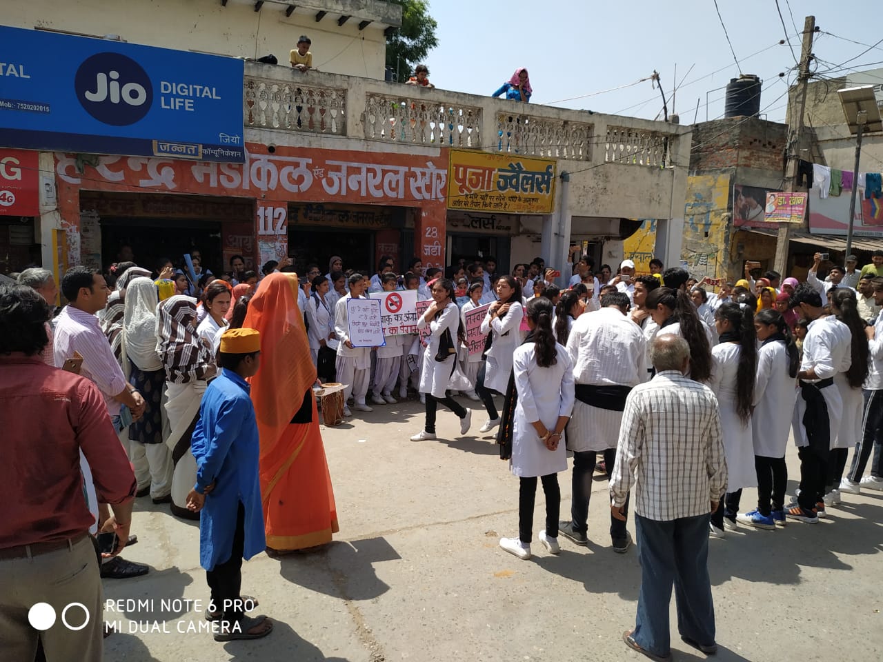 World no tobacco day save the youth campaign at meerut by Subharti School of nursing